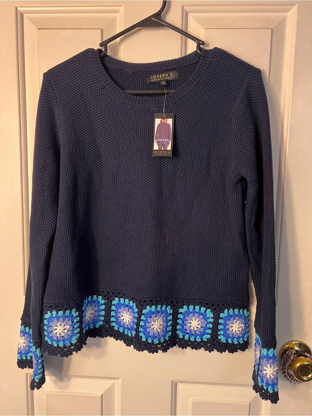 NWT Granny Square Sweater
